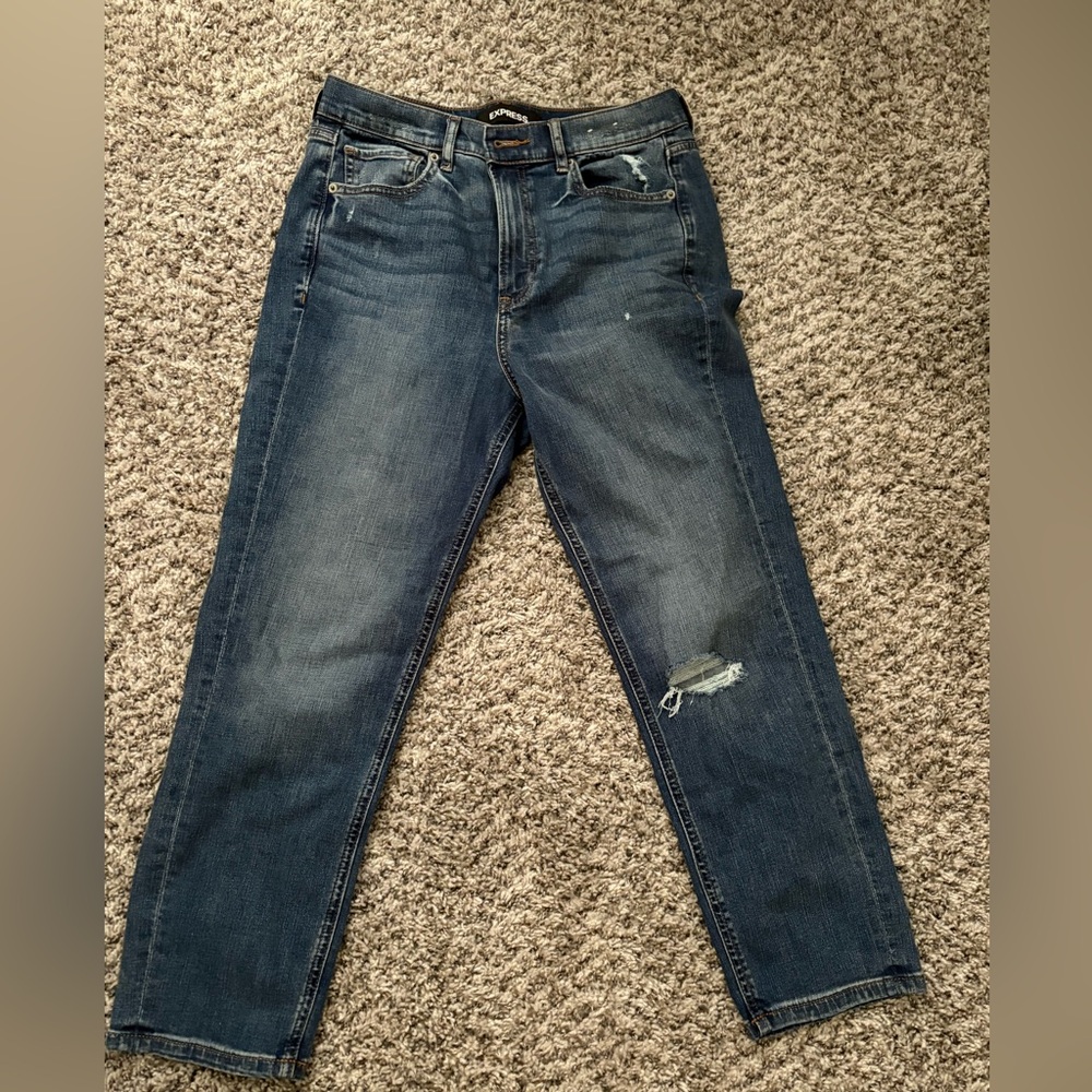 Express Women's Blue Boot Cut Jeans